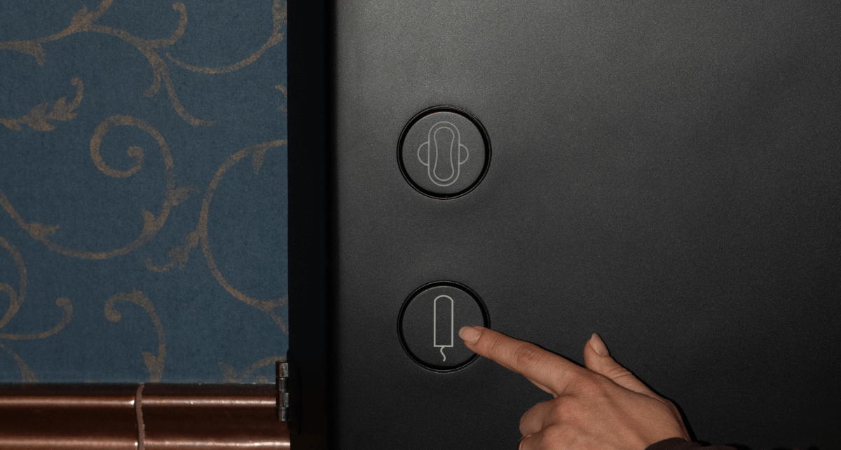 CASE STUDY for Oak Bay Beach Hotel and joni period care dispensers