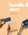 Heavy Flow Bundle | Plant-based period care