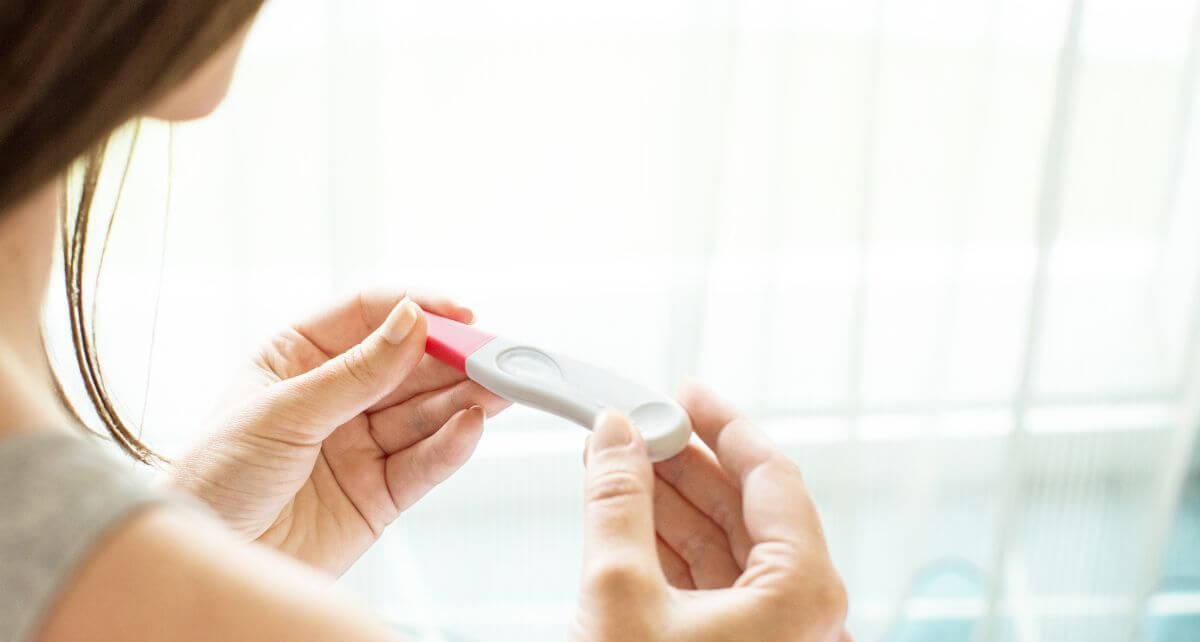 Pregnancy test strip