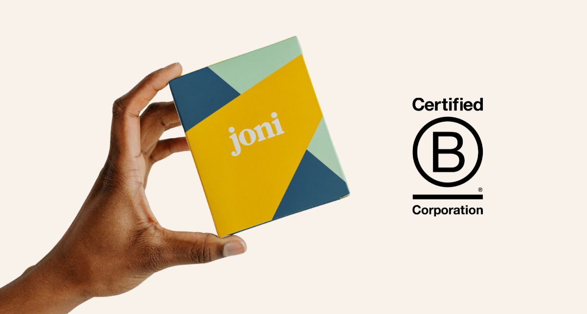 joni is now B Corp Certified