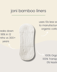 joni LINERS ORGANIC LINERS | 24 PADS